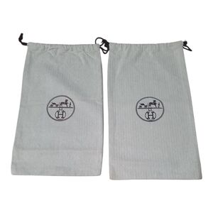 Hermès Gray Dust Bags Set